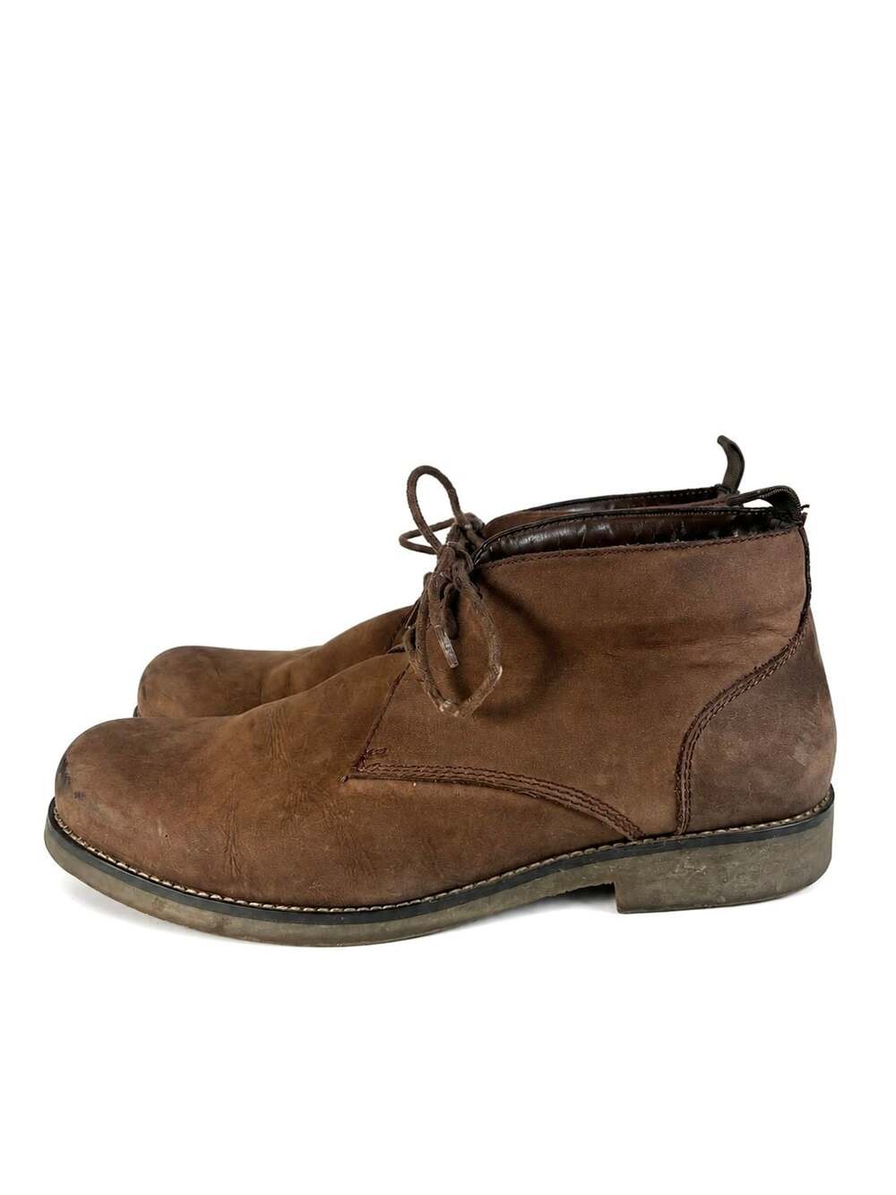 Blondo Men's Waterproof Brown Suede Leather Chukka Boots
